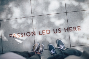 tile pavement with words 