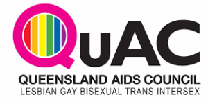 queensland aids council lesbian gay bisexual trans intersex logo